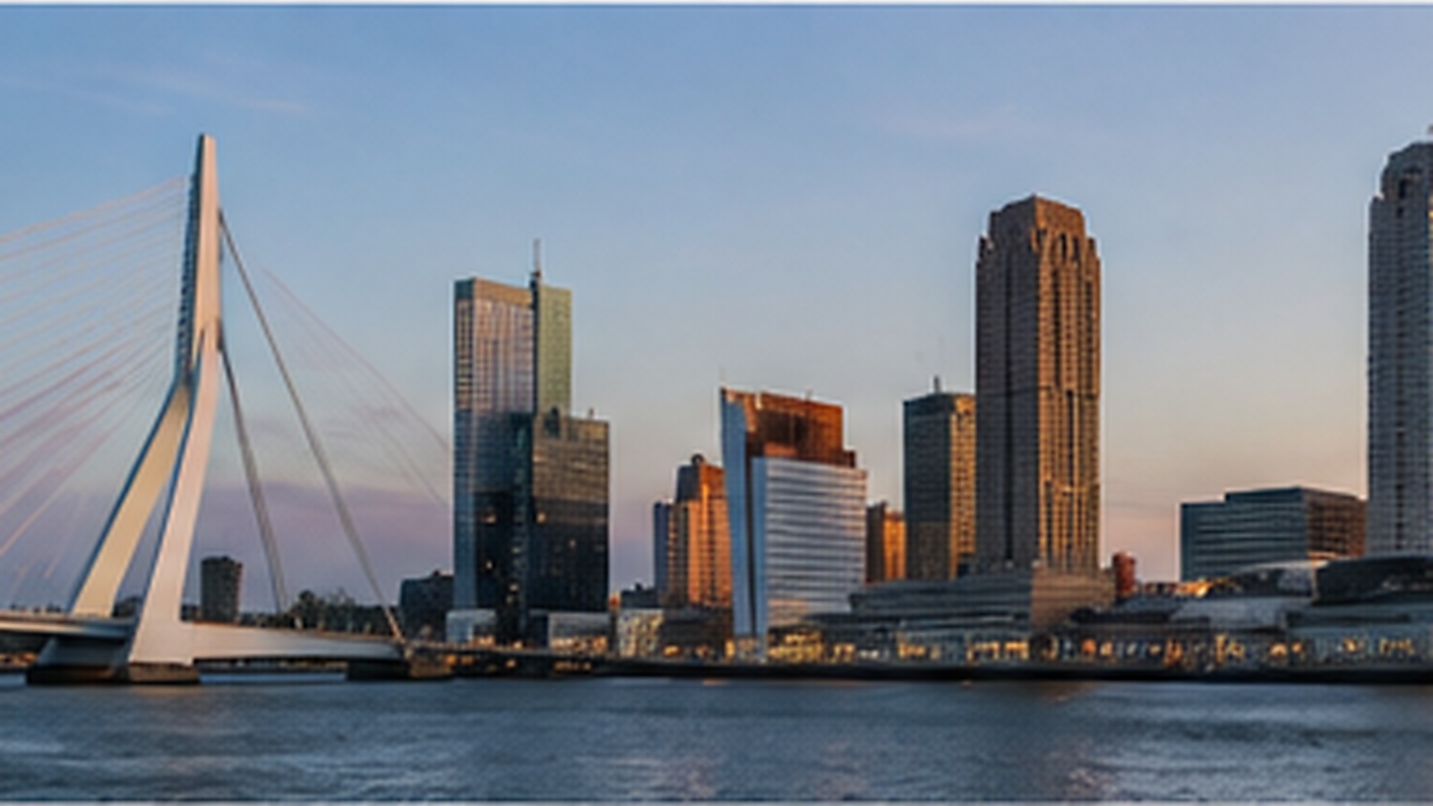 Rotterdam skyline